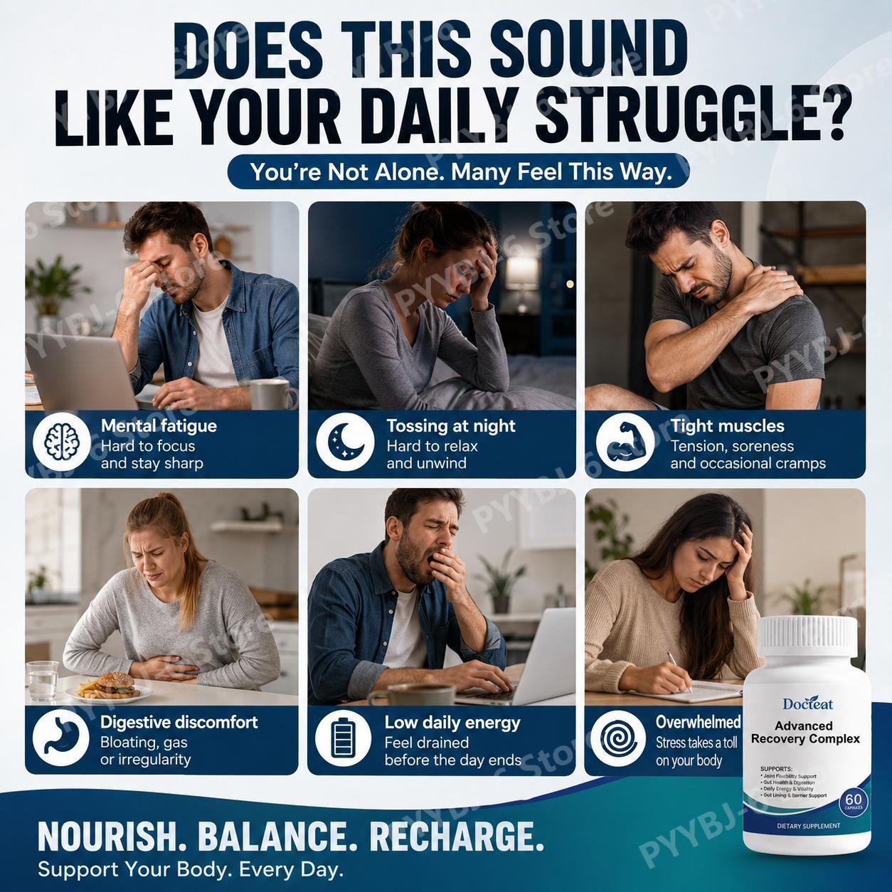 Advanced Recovery Complex 60 c - Health Wellness Usa recensie en prijs