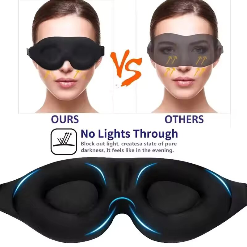 3D Slaapmasker Lichtblokkerend - Sleep Eye Mask 3D recensie en prijs
