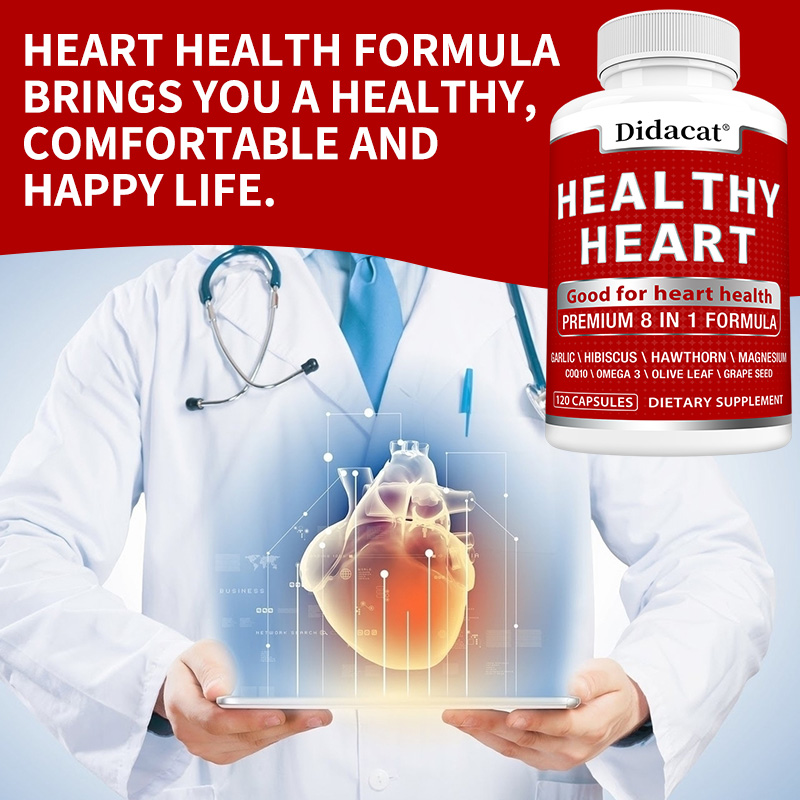 Hartgezondheidcapsules met CoQ - Health Wellness Usa recensie en prijs