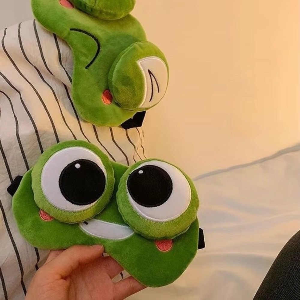 Lief Cartoon Kikker Slaapmaske - Sleep Eye Mask 3D recensie en prijs
