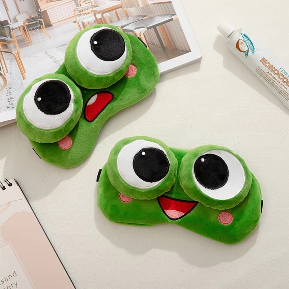 Lief Cartoon Kikker Slaapmaske - Sleep Eye Mask 3D recensie en prijs