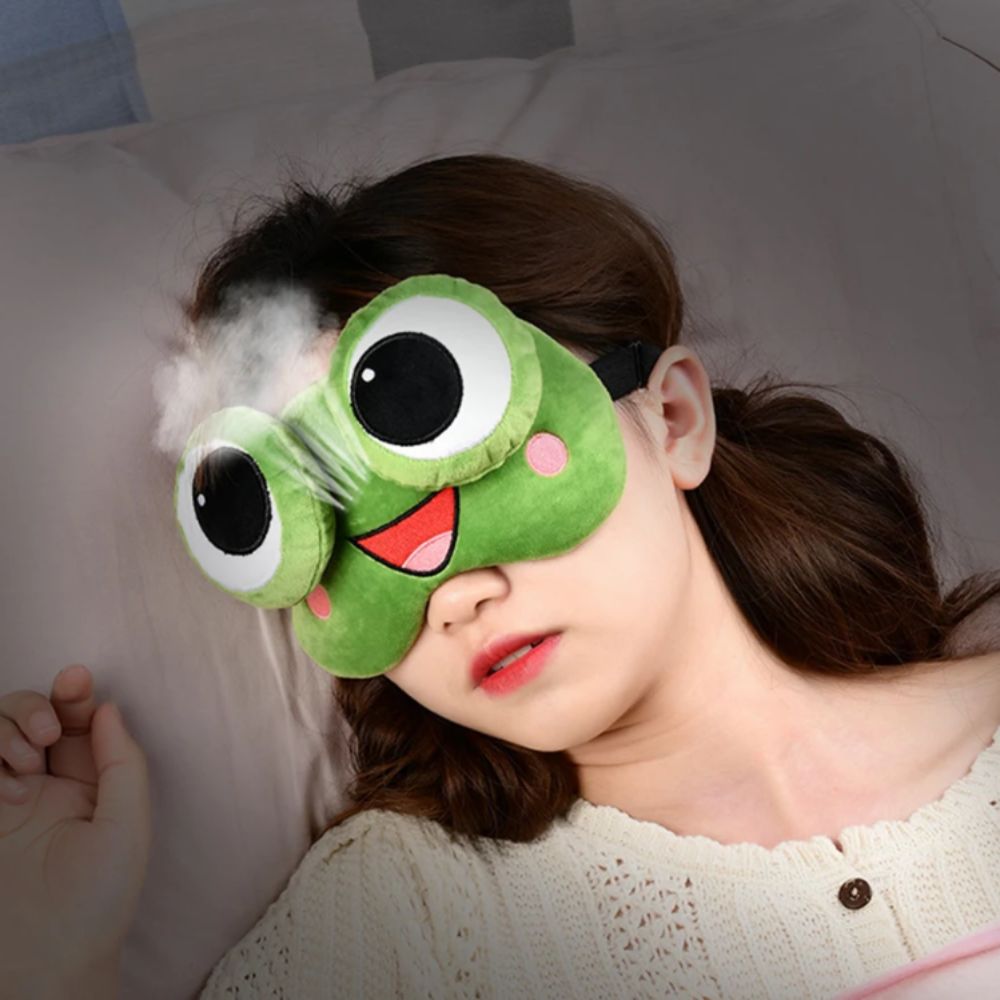 Lief Cartoon Kikker Slaapmaske - Sleep Eye Mask 3D recensie en prijs