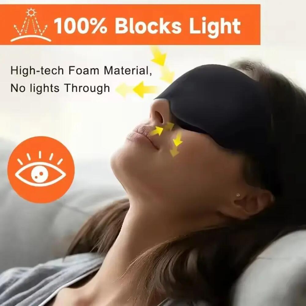 Nieuw 3D-slaapoogmasker Stereo - Sleep Eye Mask 3D recensie en prijs