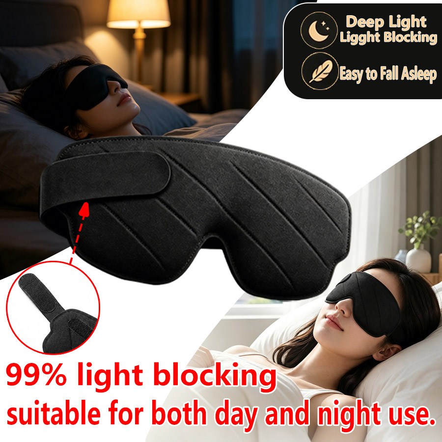 3/1 stuks 3D-gecontourd slaapm - Sleep Eye Mask 3D recensie en prijs