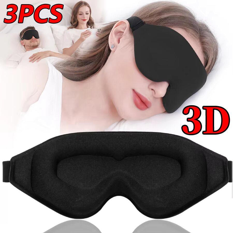 3 stuks 3D traagschuim slaapma - Sleep Eye Mask 3D recensie en prijs