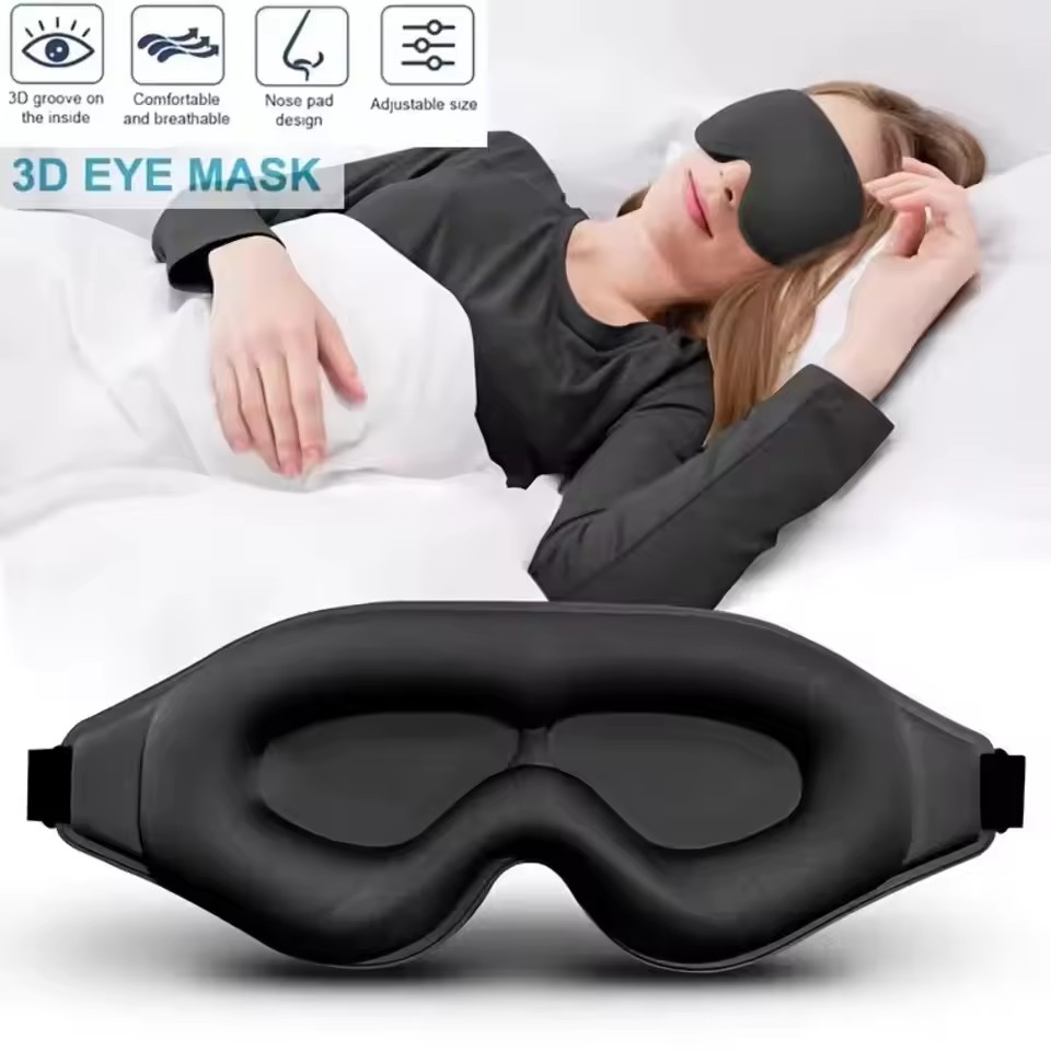 3D-oogmasker, comfortabel en a - Sleep Eye Mask 3D recensie en prijs
