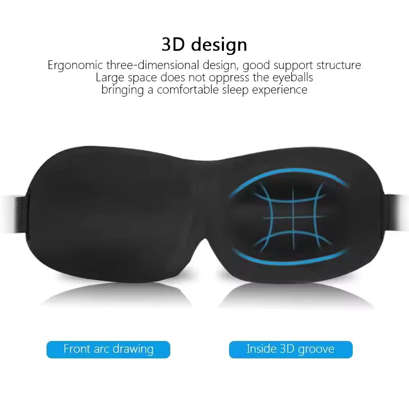 3D-gevormd slaapmasker met hol - Sleep Eye Mask 3D recensie en prijs
