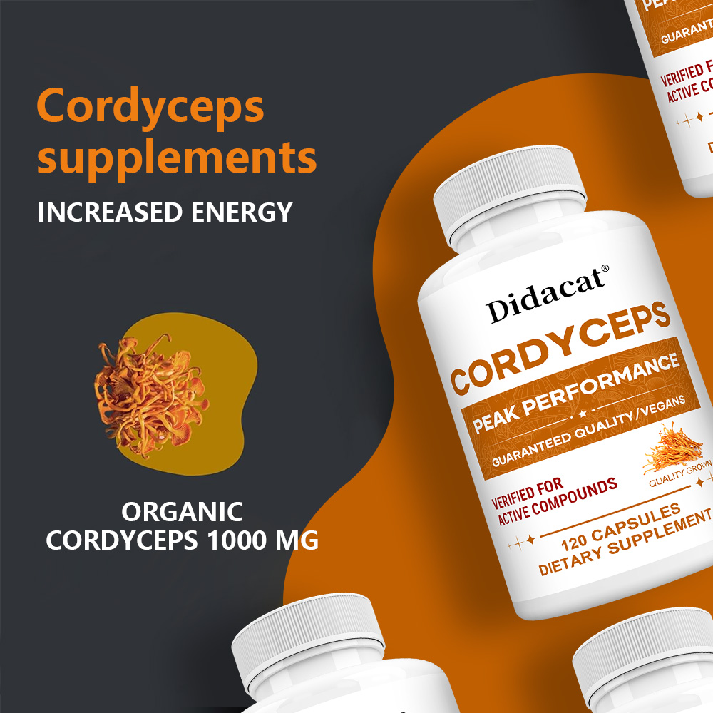 Cordyceps-paddenstoelcapsules  - Health Wellness Usa recensie en prijs