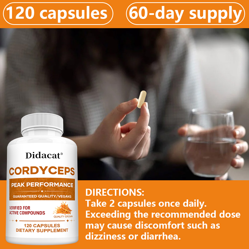Cordyceps-paddenstoelcapsules  - Health Wellness Usa recensie en prijs