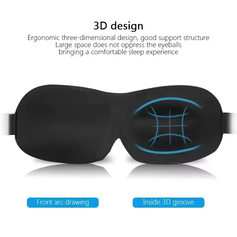 Oogmasker voor het slapen, 3D- - Sleep Eye Mask 3D recensie en prijs